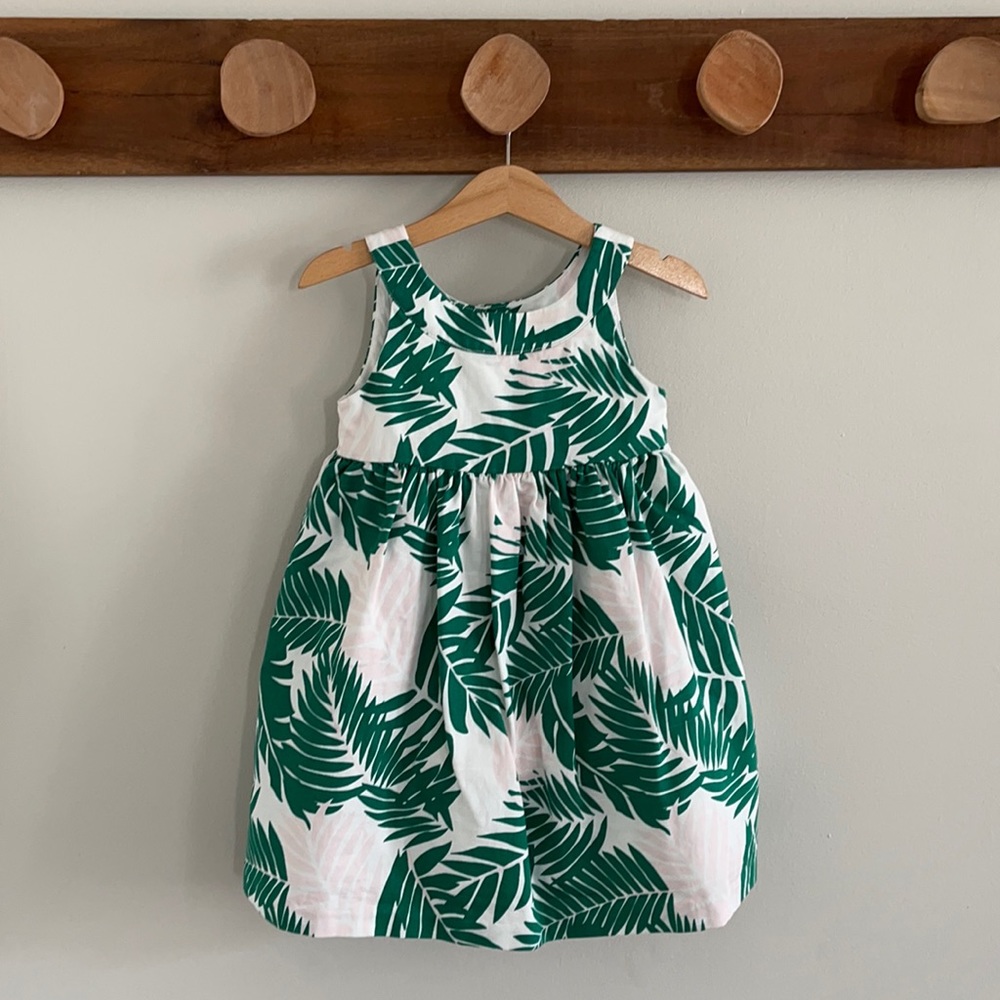 Janie & Jack palm leaves dress, 2T